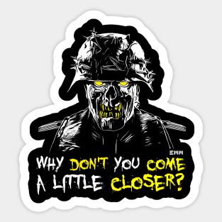 Monster, Zombie, Scary Creature, evil Sticker